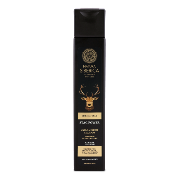 Siberian Stag Power Anti Dandruff Shampoo Menn