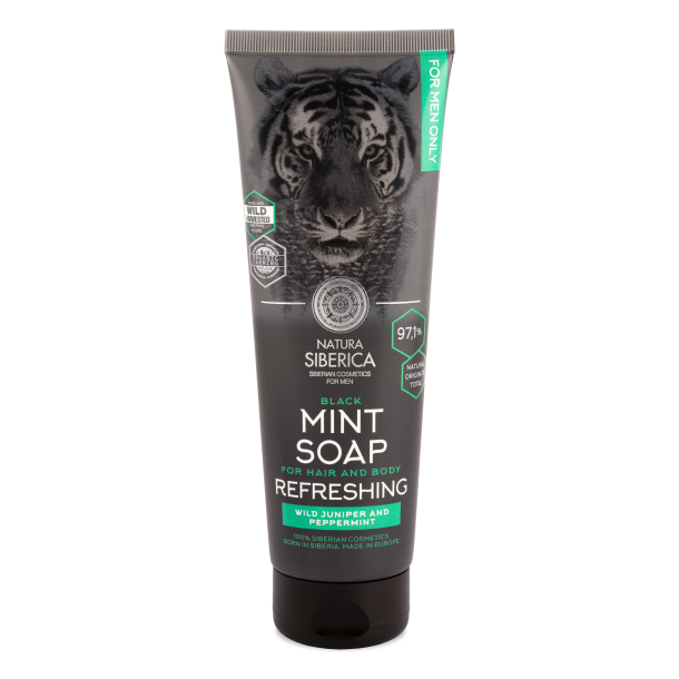 Natura Siberica Black Mint Soap For Men