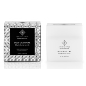 AS Deep Charcoal Black Facial Scrub