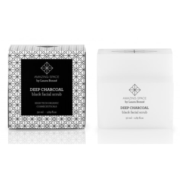 AS Deep Charcoal Black Facial Scrub