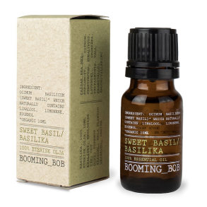 Booming Bob Sweet Basil Basilikum Essensiel Olje