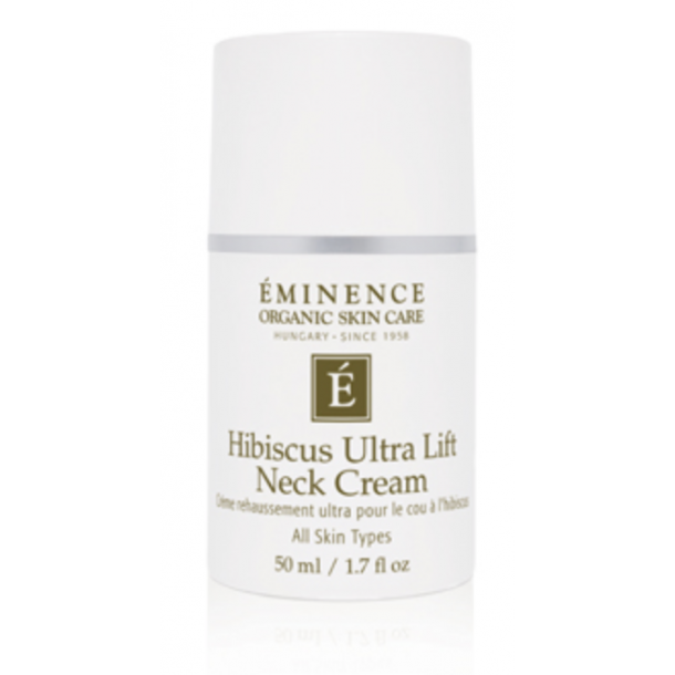 Eminence Hibiscus Ultra Lift Neck Cream Med Umiddelbar Effekt