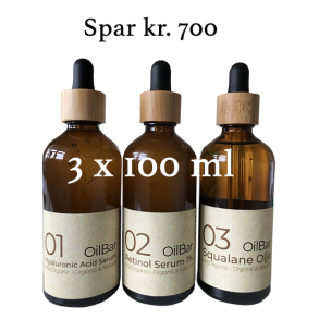 Kampanje 3 x 100 Serum & Olje