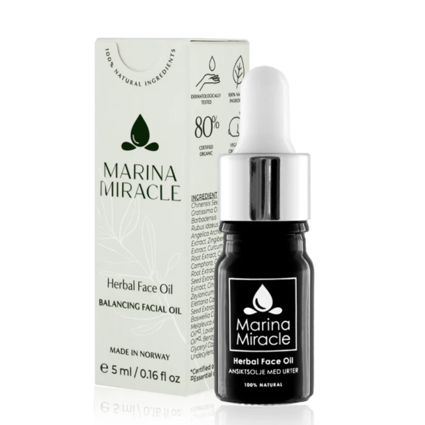 Marina Miracle Herbal Face Oil 5ml