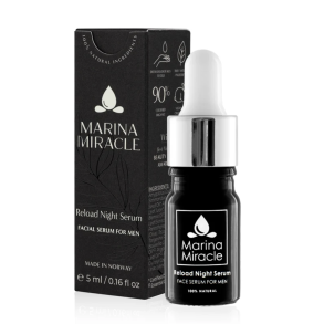 Marina Miracle Reload Night Serum For Menn 5ml