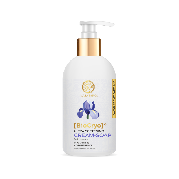 BioCryo Ultra Softening Cream-Soap with Organic Iris + D-Panthenol