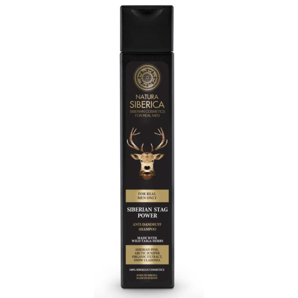 Siberian Stag Power Anti Dandruff Shampoo Menn