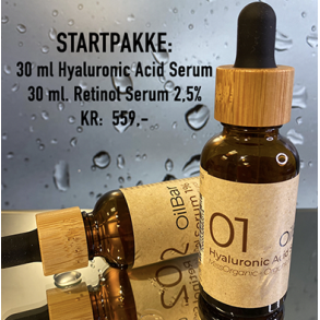 Startpakke 2 x Serum 30 Ml