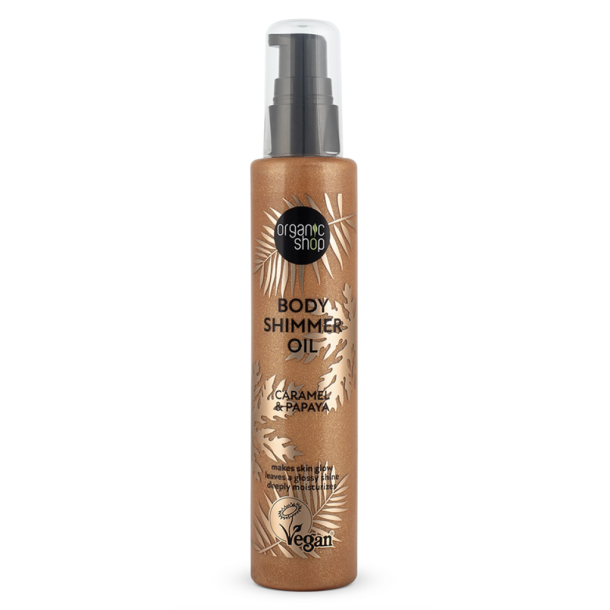 Body Shimmer Oil Caramel &amp; Papaya