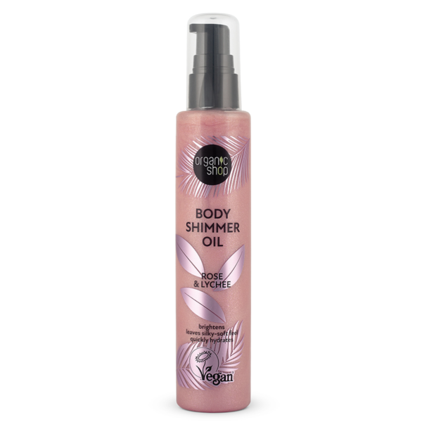 Body Shimmer Oil Rose &amp; Lychee