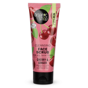 Organic Shop Face Scrub Cherry & Ginger