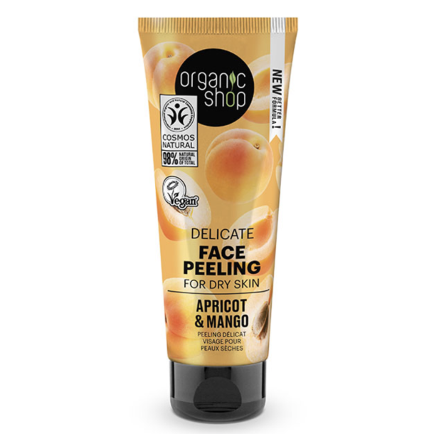Organic Shop Delicate Face Peel Apricot
