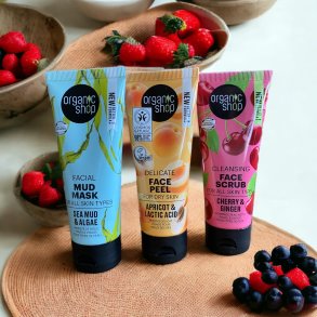Organic Shop Face Scrub Cherry & Ginger