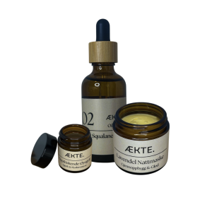 �KTE Hudpleiesett � Nattmaske, Squalane & �yegele