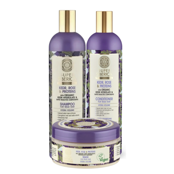 Kedr Rose H�rpleiesett � Shampoo, Balsam &amp; Maske