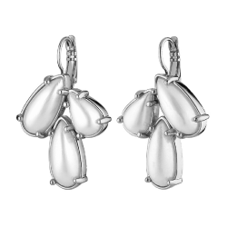 Aubin Silver White Pearl Earring