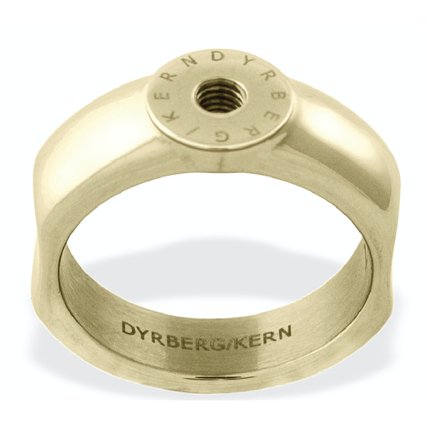 Lag Din Egen Ring Shiny Gold  Str. 1