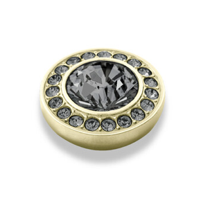 Topping Grace Swarovski Grnn Sort & Blanke Swarovski