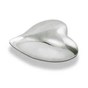 Topping Hart Shiny Silver